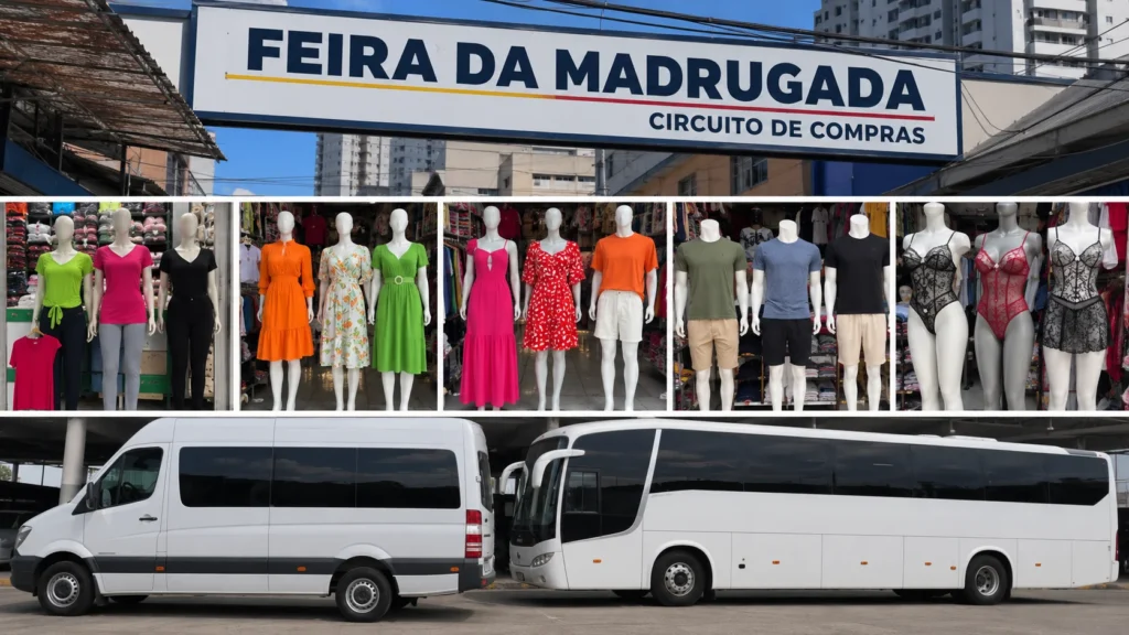 Excursão para a Feira da Madrugada Saindo de Campinas